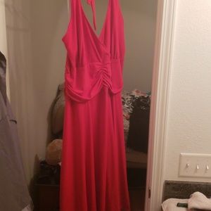 Gorgeous red midi formal dress